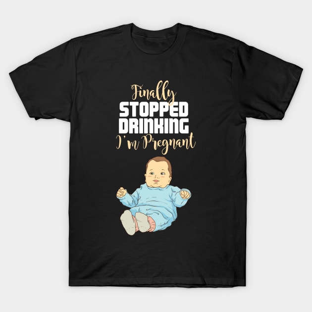 T shirt pregnant funny sales
